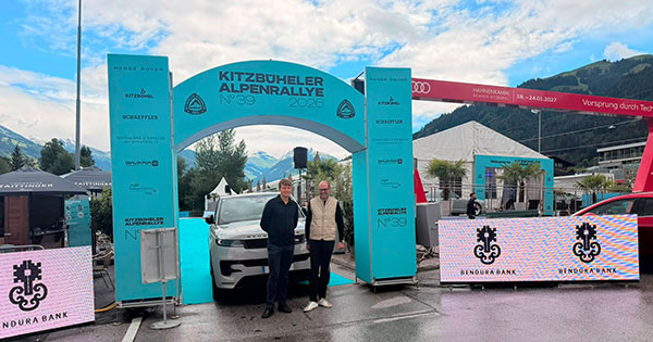 BENDURA BANK AG Joins Europe’s Iconic Kitzbüheler Alpenrallye Once Again