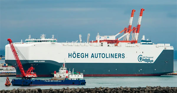 Key information relating to the cash dividend to be paid by Höegh Autoliners ASA