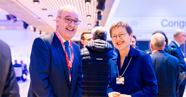 Liechtenstein in Davos: Prince Alois and Head of Government Brigitte Haas at WEF 2026