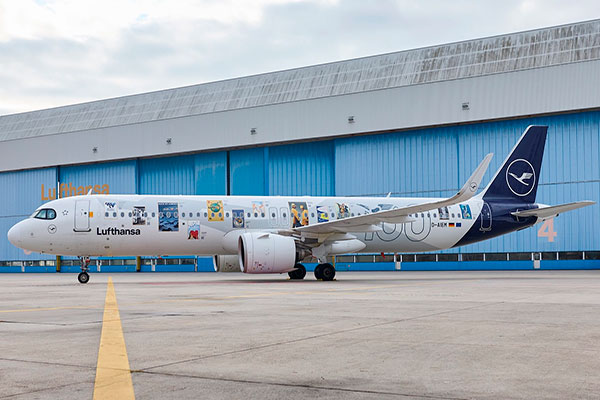 Lufthansa Dedicates Anniversary Livery to Employees’ Stories