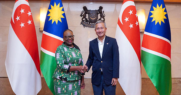 Namibia’s Minister of International Relations and Trade Makes First Official Visit to Singapore