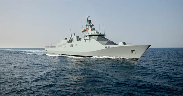 Saab signs contract for combat system for the Colombian Navy’s new frigate
