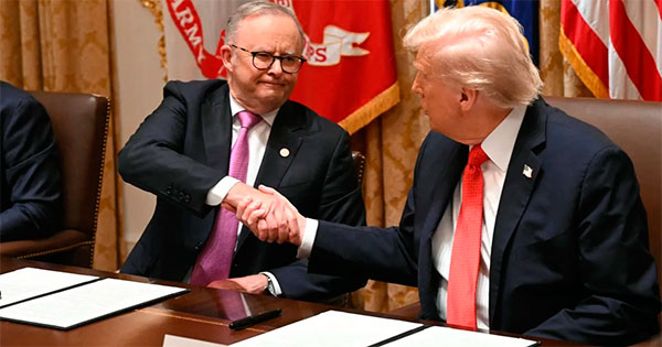 Trump signs agreement on critical minerals with Australia