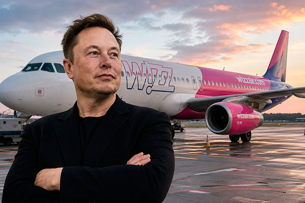 Wizz Air to offer Starlink in-flight internet from 2027